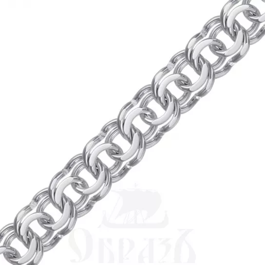 браслет 925, плетение бисмарк, длина 19.5 см