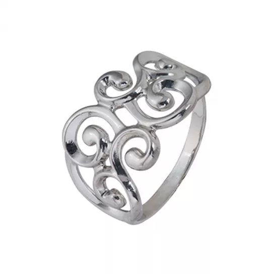 Серебряное кольцо 925, женское, размер 17.5