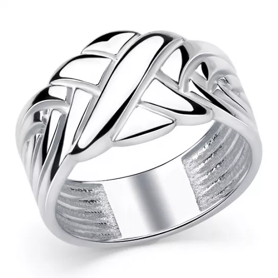 Серебряное кольцо 925, женское, размер 18