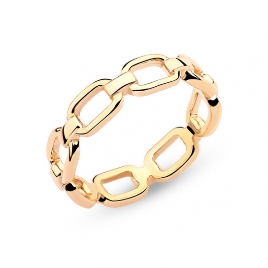 Серебряное кольцо 925, женское, размер 17