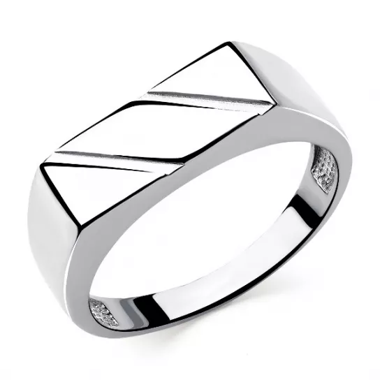 Серебряное кольцо 925, женское, размер 19