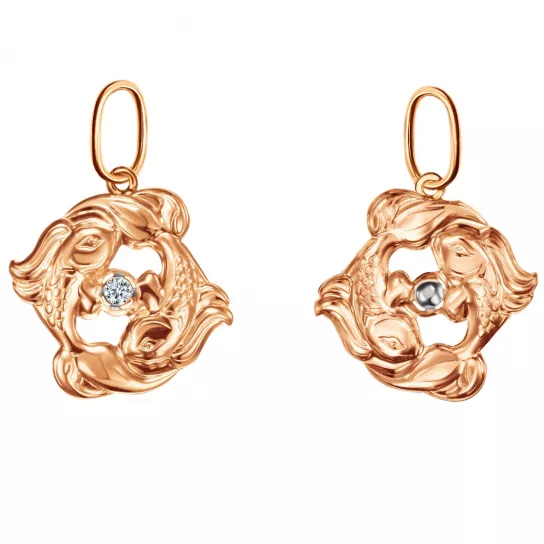 Золотая подвеска 585