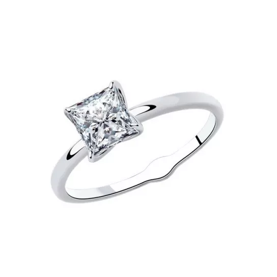 Серебряное кольцо 925, женское, размер 16