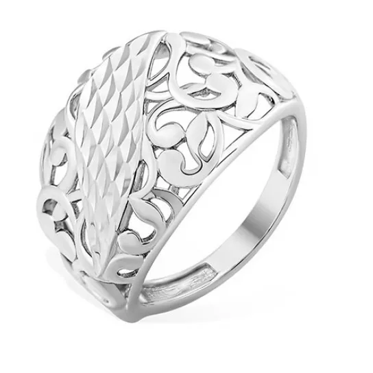 Серебряное кольцо 925, женское, размер 19.5