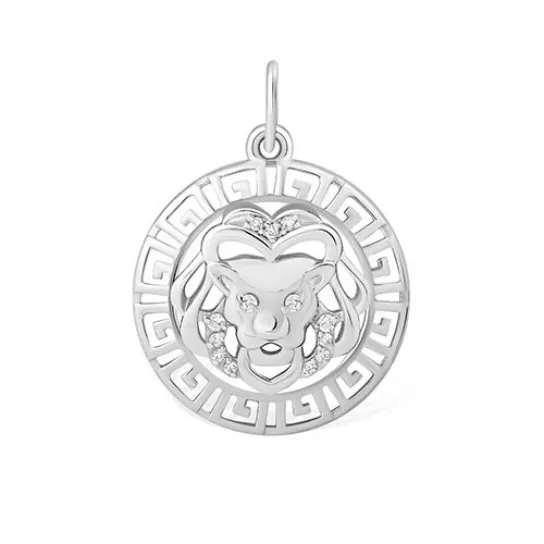 Серебряная подвеска 925, с фианитом