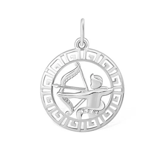 Серебряная подвеска 925, с фианитом