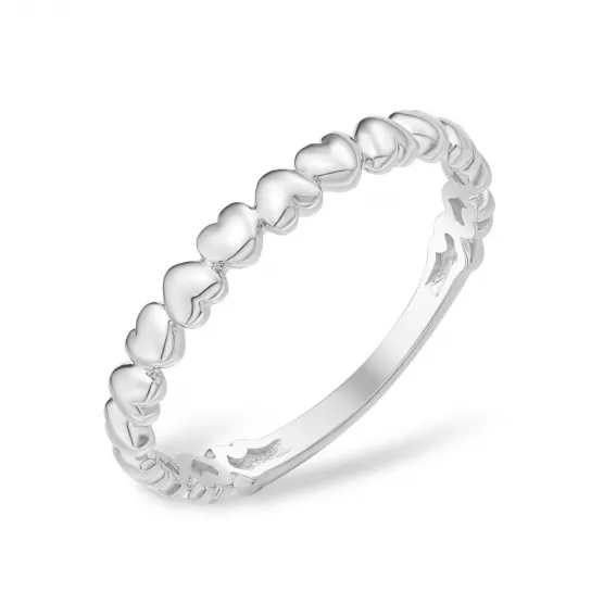 Серебряное кольцо 925, женское, размер 17.5