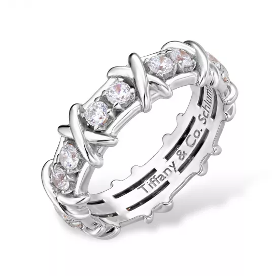 Серебряное кольцо 925, женское, с фианитом, размер 16