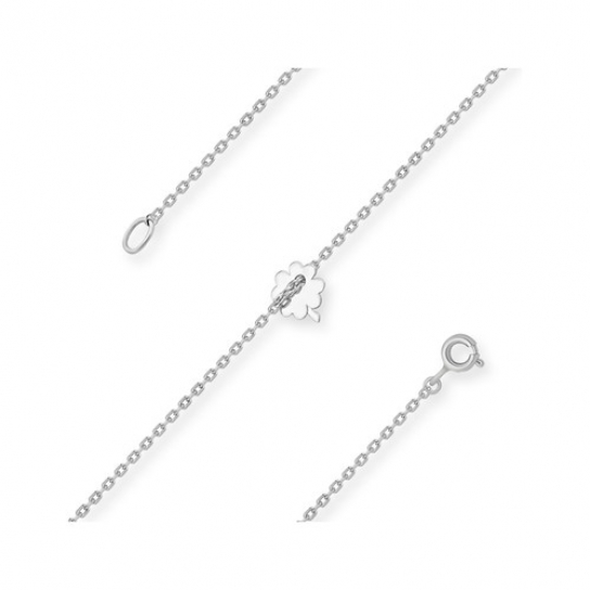 Серебряный браслет 925, длина 26 см