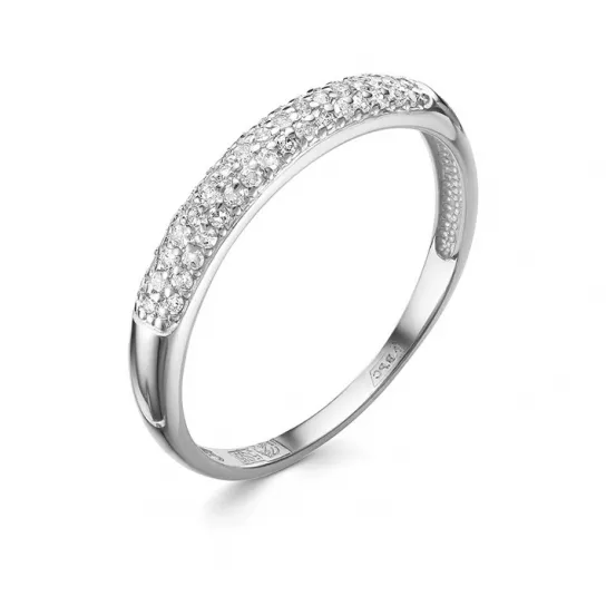 Золотое кольцо 585, женское, с бриллиантом, размер 15.5