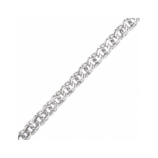 Серебряный браслет 925, длина 20 см